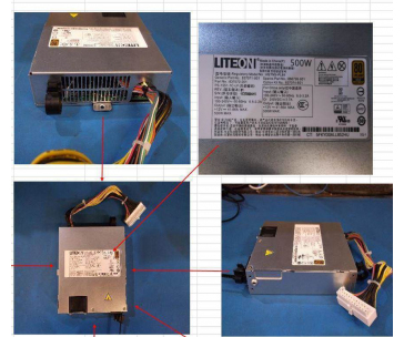 HPE SPS-PS, 1U 12V 500W NOAUX HE-P 866726-001