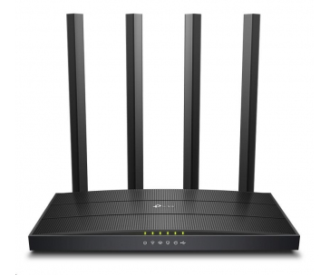 TP-Link Archer C6U OneMesh/EasyMesh WiFi5 router (AC1200, 2,4GHz/5GHz, 4xGbELAN, 1xGbEWAN, 1xUSB2.0)