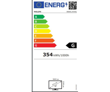 Philips LED display 86" 86BDL3550Q/00