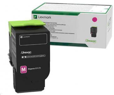 Lexmark purpurový Extra High cap. toner C242XM0 Return program pro pro C2425x,C2535x,MC2425x,MC2535x,MC2640x - 3 500 str