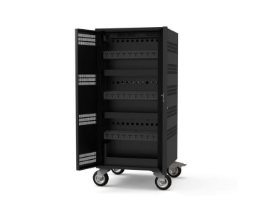 PORT nabíjecí skříňka pro 30 notebooků + 1 Rack U19", černá