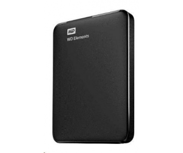 WD Elements Portable 2TB, Externí HDD, USB 3.0, černá