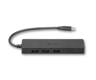 i-tec USB-C 3.1 Slim 3-portový HUB + RJ-45