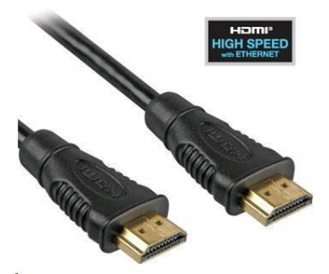 PREMIUMCORD Kabel HDMI 20m High Speed + Ethernet (v1.4), zlacené konektory