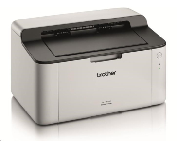 BROTHER -lehce poškozený obal- HL-1110E - A4, 20ppm, 600x600, 1MB, GDI, USB 2.0, bílá - Poškozený obal (Komplet)