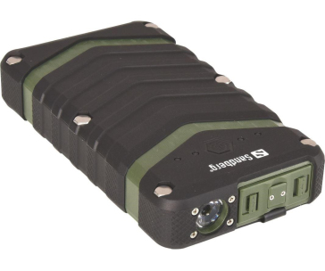 Sandberg power banka Survivor Outdoor, 20100 mAh, černozelená