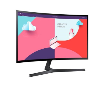 SAMSUNG MT LED LCD Monitor 27" S366C FullHD - Prohnutý 1800R, VA, 1920x1080, 4ms, 75Hz,HDMI,VGA - po opravě