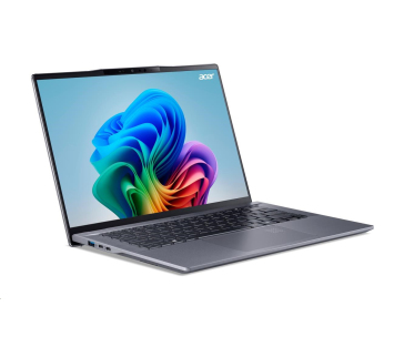 ACER NTB Swift Go 14 AI (SFG14-01-X2KK),Snapdragon XPlus X1P,14.5"WUXGA,16GB,1024GB SSD,Qualcomm Adreno,Win11H,Gray