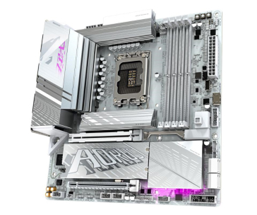 GIGABYTE MB Sc LGA1851 Z890M A ELITE WF7 ICE, Intel Z890, 4xDDR5, 1xDP, 1xHDMI, 1xThunderbolt, WiFi, mATX