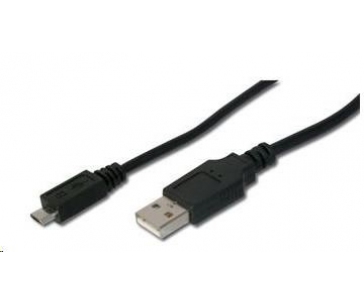 PREMIUMCORD Kabel USB 2.0 A - Micro B propojovací 5m (M/M)