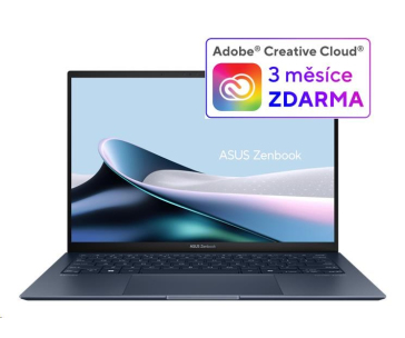 ASUS NTB Zenbook S 13 OLED (UX5304MA-OLED038W), Ultra 7 155U,13,3" 2880x1800,32GB,1TB SSD,IntelGraphics,W11H,Blue