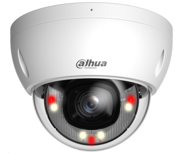 Dahua IPC-HDBW2849E-S-IL-0280B, 8Mpx, 20fps, 1/2,7" CMOS, Full-color, H.265+, f=2,8mm (110°), WDR (120dB), IR30m, LED30m