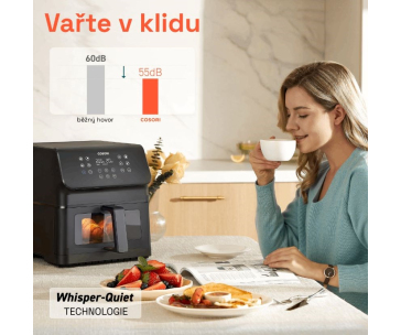 Bazar - Cosori P653 PREMIUM II Plus Chef edition 6,2l horkovzdušná fritéza - pošk. obal