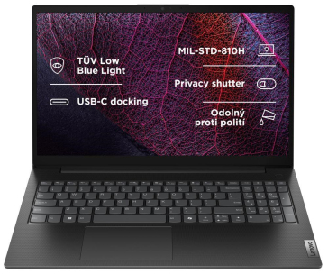 LENOVO NTB V15 G5 - Core5 120U,15.6" FHD,8GB,512SSD,cam,W11P