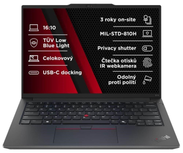 LENOVO NTB ThinkPad E14 AMD G6 - Ryzen5 7535HS,14" WUXGA,16GB,512SSD,IRcam,W11H