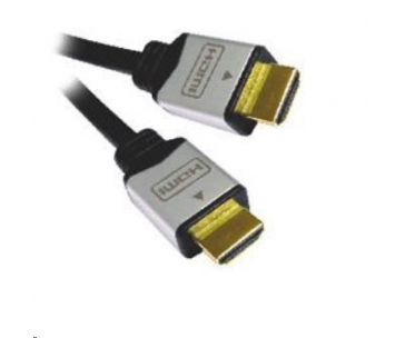 PREMIUMCORD Kabel HDMI A - HDMI A M/M 5m zlacené a kovové HQ konektory