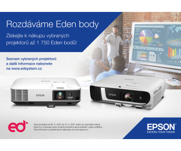 EPSON projektor EB-W51, 1280x800, 4000ANSI, 16.000:1, VGA, HDMI, USB 3-in-1, REPRO 2W