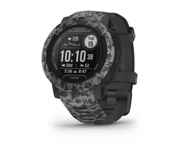 Garmin GPS sportovní hodinky Instinct 2 – Camo Edition, Graphite Camo, EU