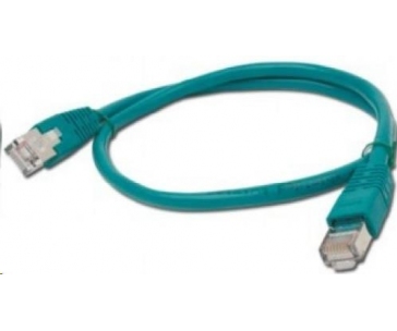 GEMBIRD kabel patchcord CAT6 stíněný FTP 1m, zelený