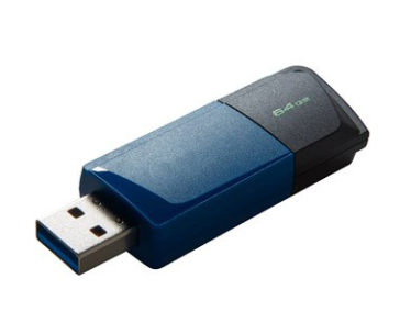 Kingston 64GB USB3.2 Gen 1 DataTraveler Exodia M (Black + Blue) - 2 kusy