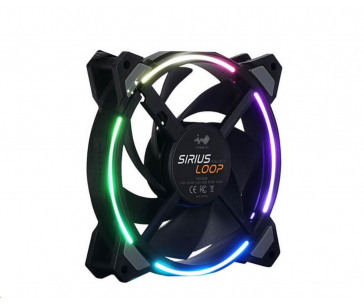 IN WIN Ventilátor Sirius Loop ASL120, RGB,  Triple pack