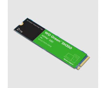 WD GREEN SSD NVMe 2TB PCIe SN350, Geb3 8GB/s, (R:3200/W:3000 MB/s)