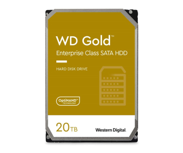 WD GOLD WD203KRYZ 20TB, SATA III 3.5", 512MB 7200RPM, 269MB/s, CMR, Enterprise