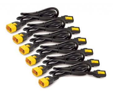 APC Power Cord Kit (6 ks), Locking, C13 to C14, 1.8m