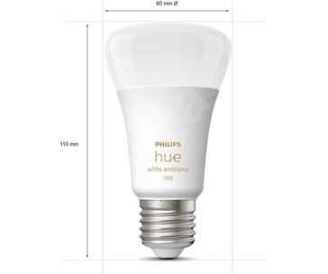 Philips Hue White Ambiance 8W 1100 E27 starter kit