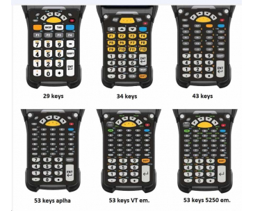 Zebra MC9300 (53 keys), 2D, SR, SE4750, BT, Wi-Fi, NFC, VT Emu., Gun, IST, Android