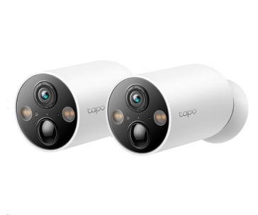 TP-Link Tapo C425 set 2x venkovní kamera C425 (4MP, 2K QHD, 1440p, IR 15m, WiFi, micro SD card, IP66)