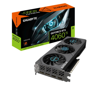 GIGABYTE VGA NVIDIA GeForce RTX 4060 Ti EAGLE 8G, 8G GDDR6, 2xDP, 2xHDMI