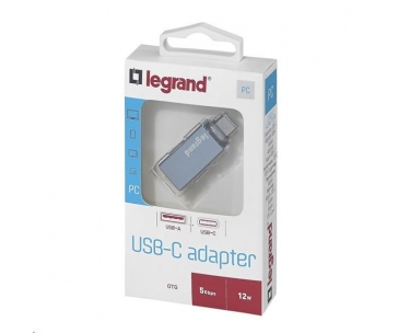 Legrand USB A / USB C adaptér