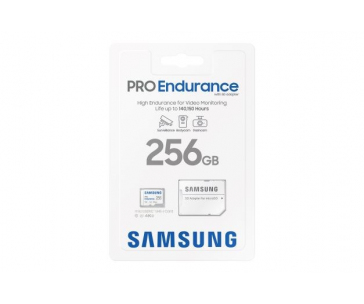 Samsung micro SDXC karta 256GB PRO Endurance + SD adaptér