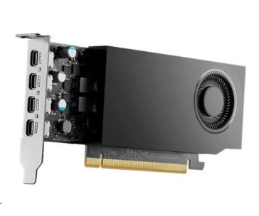 DELL NVIDIA RTX A1000 8 GB GDDR6 half height PCIe 4.0x8 4 mDP Graphics Card