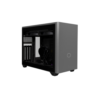 Cooler Master case Ncore 200P MAX, 2x USB 3.2 Gen1, 1x USB-C 3.2 Gen2x2, černá, se zdrojem + vodní chlazení