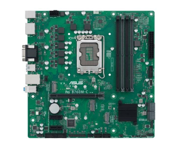 ASUS MB Sc LGA1700 PRO B760M-C-CSM, Intel B760, 4xDDR5, 2xDP, 1xHDMI, 1xVGA, mATX