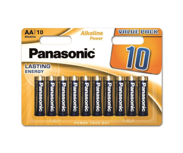 PANASONIC Alkalické baterie Alkaline Power LR6APB/10BW AA 1,5V (Blistr 10ks)