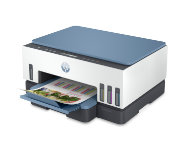 BAZAR - HP All-in-One Ink Smart Tank 725 (A4, 15/9 ppm, USB, Wi-Fi, Print, Scan, Copy, duplex) - Poškozený obal (Komplet