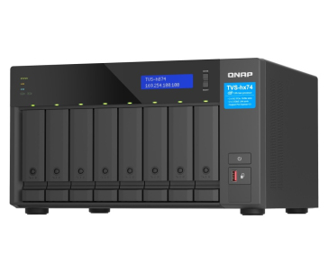 QNAP TVS-h874-i7-32G (12C/i7/32GBRAM/8xSATA/2x2,5GbE/2xM.2/3xUSB3.2/1xHDMI/2xPCIe)