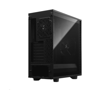 FRACTAL DESIGN skříň Define 7 Compact Black TG light, USB 3.1 Type-C, 2x USB 3.0, bez zdroje, mATX