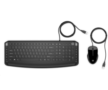 HP Wired Keyboard & Mouse 200 EN - Klávesnice a myš