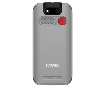 EVOLVEO Mobilní telefon pro seniory s nabíjecím stojánkem  EasyPhone ET, stříbrná