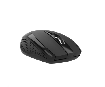 ACER Myš, Wireless mouse MX202 Black - RF 2.4 GHz dongle, DPI 1000/1200/1600, 6 tlačítek