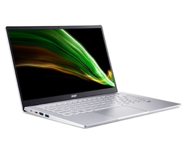 ACER NTB Swift 3 (SF314-43-R4V2), Ryzen 7 5700U,14" FHD,16GB,1TB SSD,Radeon Graphics,W11H,Stříbrná