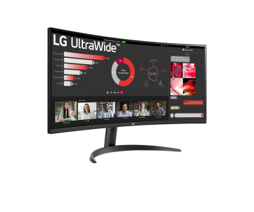 LG MT VA LED 34" 34WR50QK - VA panel, 3440x1440, 2xHDMI, DP, zakriven