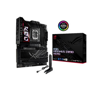 ASUS MB Sc LGA1851 ROG MAXIMUS Z890 HERO, Intel Z890, 4xDDR5, 1xHDMI, 2xThunderbolt, WI-FI, ATX