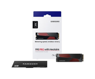 Samsung SSD 990 PRO with Heatsink 4 TB - náhrada ze servisu