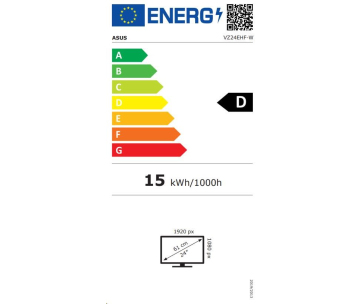 ASUS LCD 27" VZ27EHF-W Eye Care Monitor Full HD 1920 x 1080  IPS 100Hz  Adaptive-Sync 1ms MPRT HDMI bílý