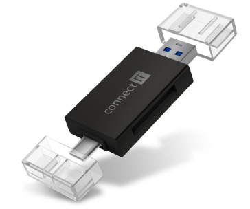 CONNECT IT čtečka karet USB-C/USB-A